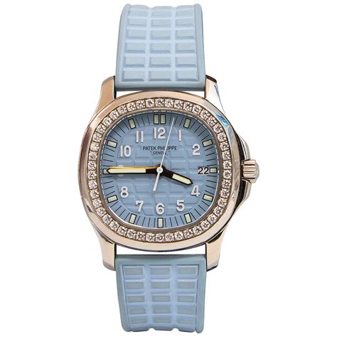 patek philippe ladies diamond watch blue dial